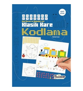 Klasik Kare Kodlama Mavi Kitap