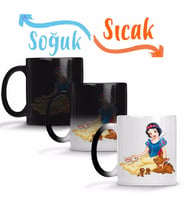 Branca De Neve Sihirli Kupa Bardak Porselen