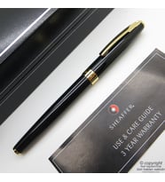 Sheaffer 9471-1 Siyah Altın Sagaris Roller Kalem  İsme Özel Kalem (Karışık)