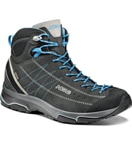 Asolo Nucleon Mid GV ML A40029 00 A772 Graphite/Silver/Cyan Blue Kadın Outdoor Bot (Gümüş)