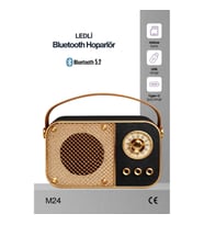 Concord M24 USB/TF Bluetooth Hoparlör (Siyah)