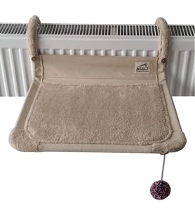 Kaloriferler için Akat Cosy Comfort Kedi Kalorifer Yatağı (Kapuçino)