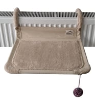 Kaloriferler için Akat Cosy Comfort Kedi Kalorifer Yatağı (Kapuçino)