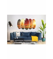 SONBAHAR AĞAÇ YAPRAKLAR MDF TABLO-0643