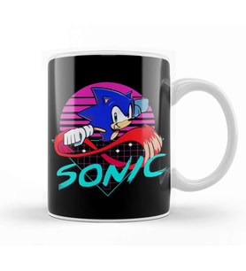 Sonic The Hegdehog Sonic of Schwifty Kupa Bardak Porselen