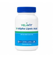 Velavit V-Alpha Lipoic Acid Takviye Edici Gıda 30 Kapsül