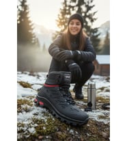 Enoch Erkek Su Geçirmez Kürklü Waterproof Outdoor Trekking ve Dağcı Botu