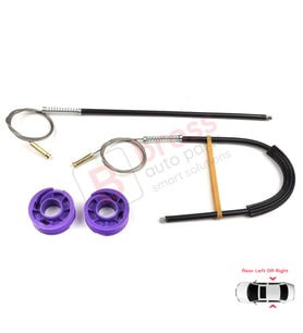 Audi A3 S3 MK3 8V 2012-2021 4/5 Kapı İçin Elektrikli Arka Sol veya Sağ Cam Kriko Tamir Seti