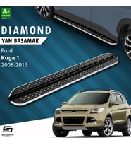 S-Dizayn Ford Kuga 1 Diamond Krom Yan Basamak 183 Cm 2008-2012
