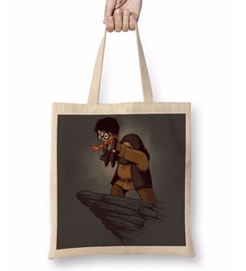 Harry Potter Magic King Bez Çanta Uzun Saplı