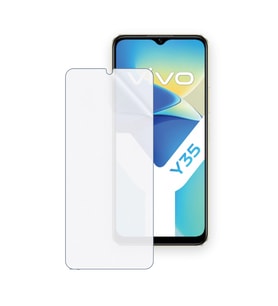 SChitec VIVO Y35 5G Uyumlu Ön Yüzey Nano Şeffaf Hidrojel Ekran Koruyucu