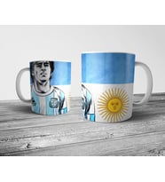 Pixxa Diego Armando Maradona Arjantin Napoli Kupa Bardak Model 4