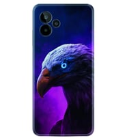 General Mobile GM 24 Pro Kılıf Silikon Desen Özel Seri Kartal 1622