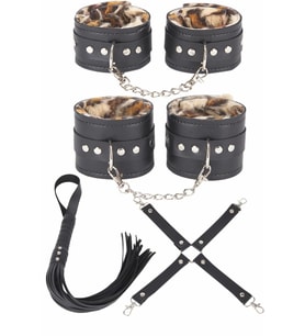 Mulvxbrf Brf02 Deri Leoparlı 4'Lü Harness Set (Mulvix)