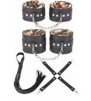 Mulvxbrf Brf02 Deri Leoparlı 4'Lü Harness Set (Mulvix)