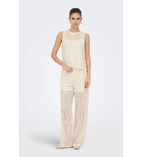 Only ONLLIAN Lace Kadın Pantolon Geniş Paça Dantel Detaylı Şık Günlük