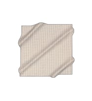 90 x 90 Zincir Desenli İpek Krep Saten Eşarp-8985701-312
