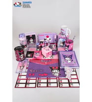 DEKOMUS İLE YENİ SEZON LİSANSLI KUROMI "MAGICAL BUDDY" 30 PARÇA PREMIUM FULL+FULL KIRTASİYE SETİ (Pembe)