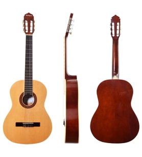 Rodriguez RC644MN Klasik Gitar (4/4 Mat)  Mat Cila Doğal Ahşap Hissi