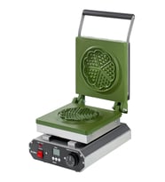 SMH Çiçek Model Waffle Makinesi 21 cm (Gümüş)