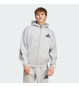 adidas JF2450 M Z.N.E. FZ Erkek Tracktop (Gri)