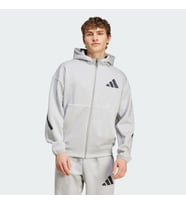 adidas JF2450 M Z.N.E. FZ Erkek Tracktop (Gri)
