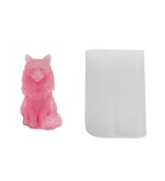 Tahtakale Toptancı Silikon 3D Kedi Figürü Mum Kalıbı
