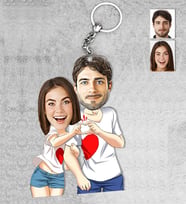 Kişiye Özel Sevgili Ahşap Anahtarlık-18