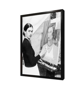 Frida Kahlo Çerçeveli Mdf Tablo