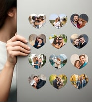 Kişiye Özel Ahşap Fotoğraflı UV Baskılı Magnet