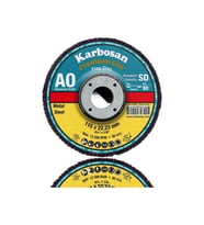 Karbosan Ao Flap Disk 115x22 Konik- 80 Kum (10 LU)