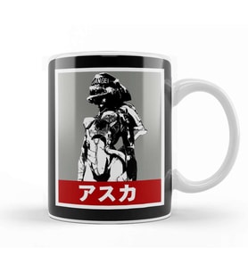 Asuka Langley 015 Kupa Bardak Porselen