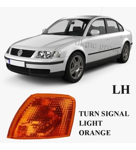 PASSAT B5 SEDAN 1997-2000 MODEL ARASI UYUMLU SOL SÜRÜCÜ TARAFI TURUNCU ÖN SİNYAL LAMBASI
