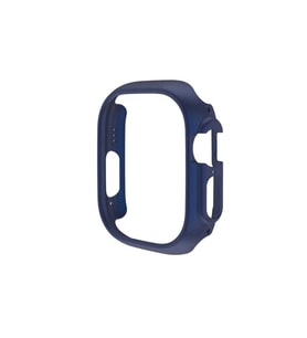 Apple Watch Ultra 49mm Uyumlu Sert PC Kasa Koruyucu Zore Watch Gard 18 (Mavi)