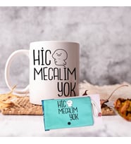 Gifttime Hiç Mecalim Yok Tasarımlı Hediye Seti