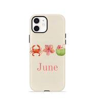 iPhone 11 Vorian Çift Katmanlı Kılıf June Seaside