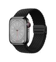 Apple Watch 10 46mm Uyumlu Zore KRD-134 Örgü Tasarımlı Hasır Kordon Strap Kayış