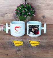 Sevgiliye Hediye Kupa Bardak T Fotoğraflı Seni Seviyorum
