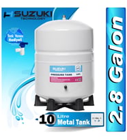 Su Arıtma Deposu,Su Arıtma Tankı(2.8 Galon) 10 Litre Metal Tank