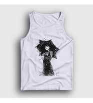Presmono Unisex Beyaz Umbrella Wednesday Addams Family Addams Ailesi Atlet 366308tt