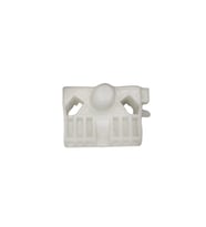 Renault Clio 3 2005-2009 için Cam Kriko Plastiği - Ön Sol (Beyaz)