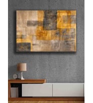 Koç stüdyo Modern tasarım kanvas tablo 50x70 (Çok Renkli)