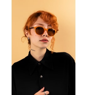 Tokyo Matte Mustard Polarize Unisex Güneş Gözlüğü