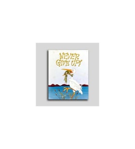Never Give Up Tablo - 107750 - 50x70 Cm