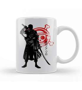 Pirate Hunter Zoro Kupa Bardak Porselen