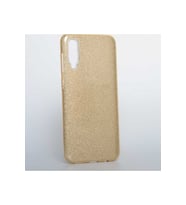 Samsung Galaxy A50 Uyumlu Kılıf Zore Shining Silikon (Gold)