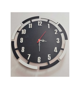 SALON-ODA DUVAR SAATİ MDF ÇOK ŞIK TASARIM NO:92