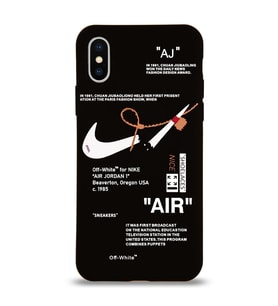 Apple iPhone XS Uyumlu Lansman Kılıf Sneakers Tasarımlı Altı Kapalı İçi Kadife Kaplı Silikon Kapak (Şeffaf)