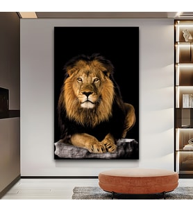 Aslan Kanvas Tablo