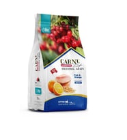 Carni Life Kızılcık Balıklı ve Portakallı Yavru Kedi Maması 1.5 Kg (Kahverengi)